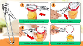 SteelMate – Multi-Function Can Opener for Easy Kitchen Use