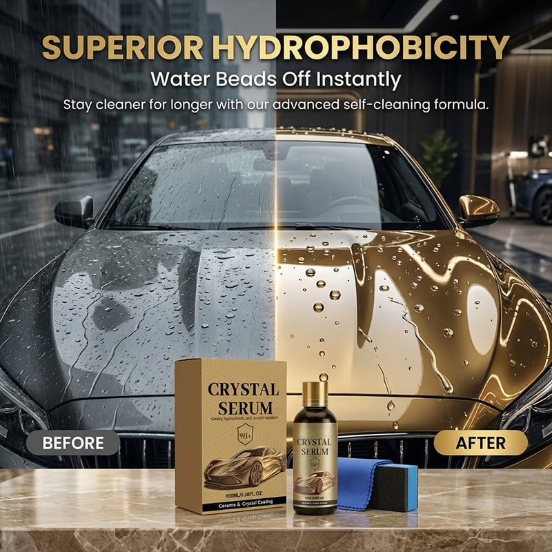 ShineFlow – Hydrophobic Car Coating Kit