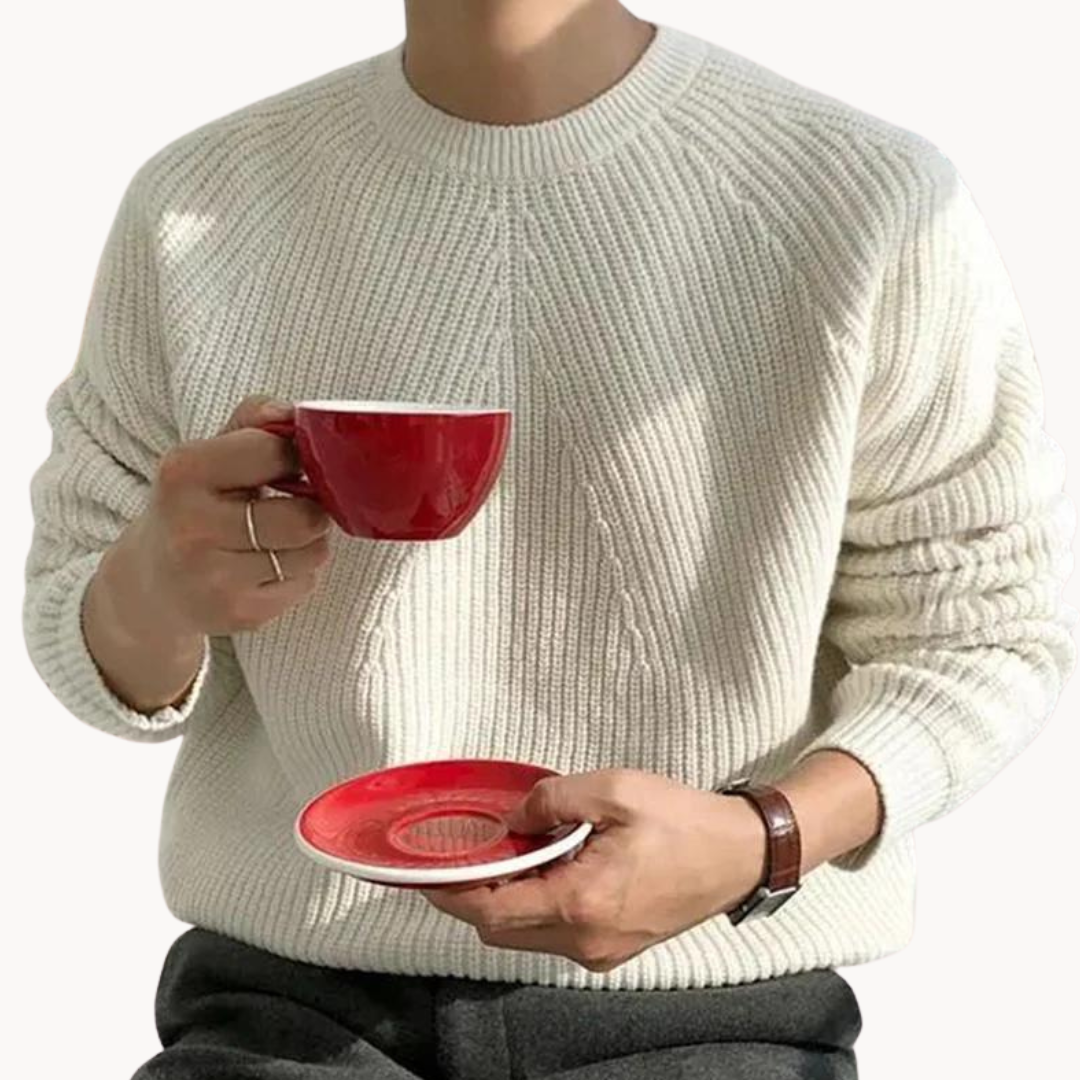 Ronan Ridgeway Ribbed Sweater | Lupi