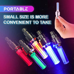 NeonSpin Lights – LED Tire Valve Glow