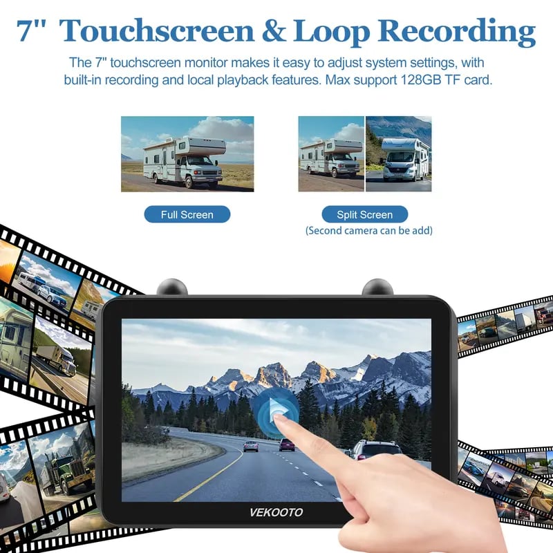 AutoCore – Solar Magnetic Rear View Camera