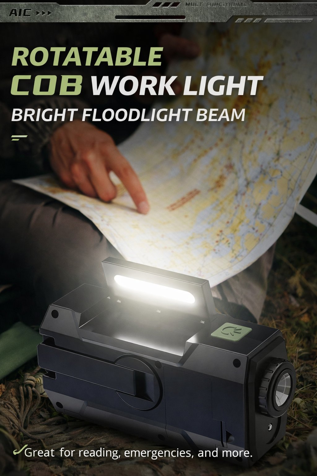 PowerCast Elite – 4-in-1 Emergency Radio