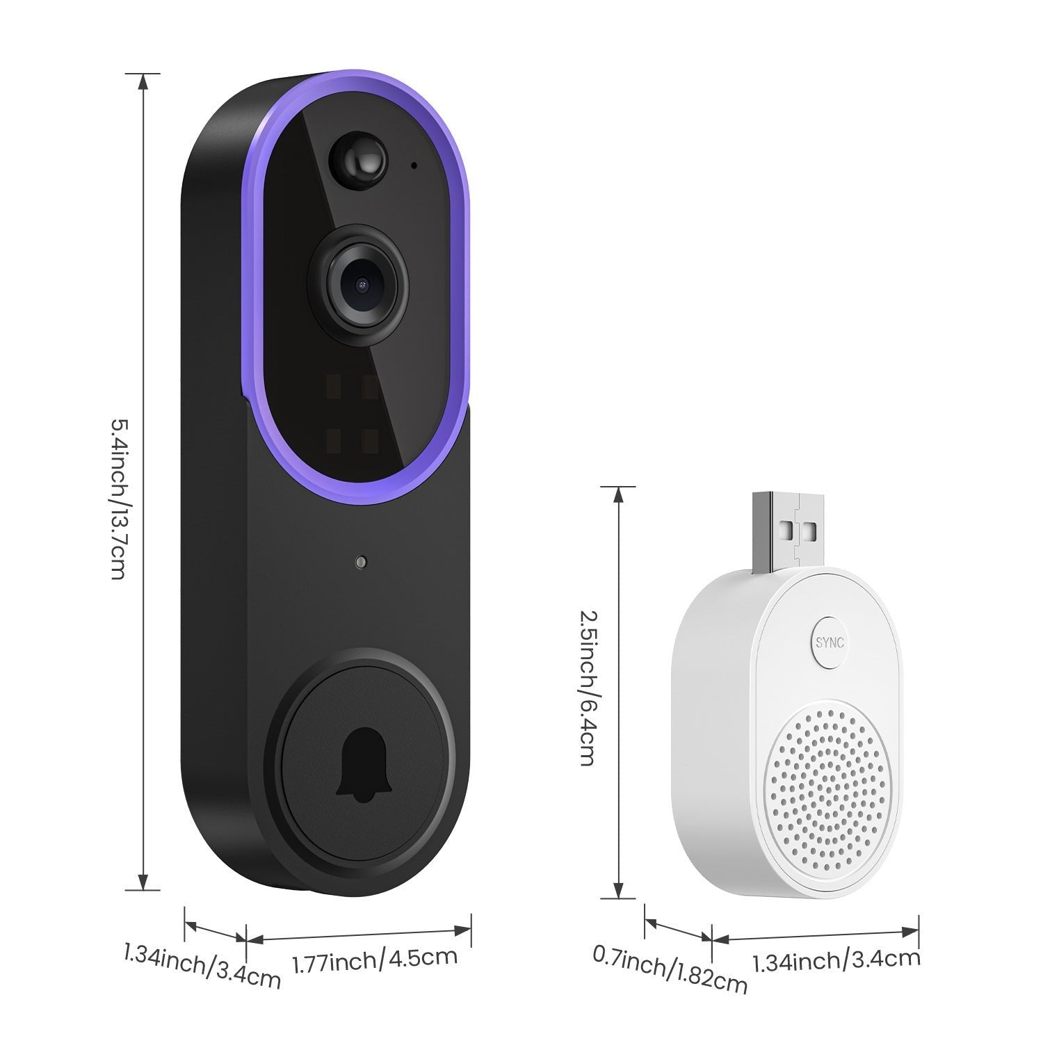 GuardCam – HD Smart Doorbell Security System