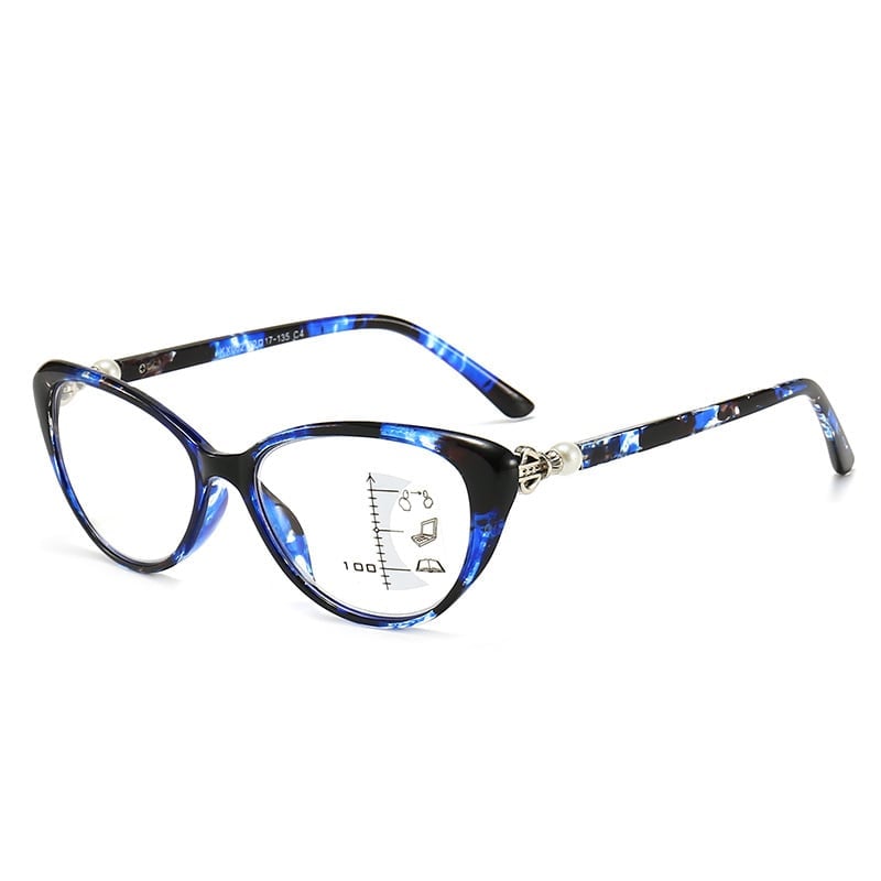 VisionLux – Women’s Trendy HD Anti-Blue Light Cat Eye Glasses