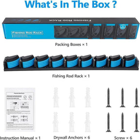 ReelFlow – Fishing Pole Storage Organizer