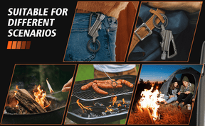 BlazeKey - Windproof Survival Multitool