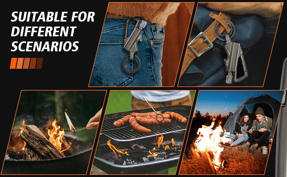 BlazeKey - Windproof Survival Multitool