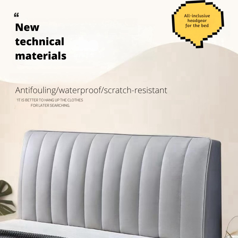 Virello - SmoothFit Headboard Cover – Wrinkle-Free Elegance