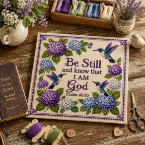 HolyThread – Hummingbird Bible Verse Design Kit