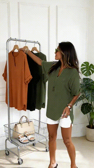 GraceFit – Elegant Comfort Blouse