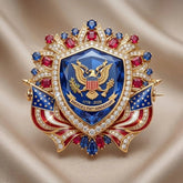 FreedomMark – Patriotic Anniversary Brooch