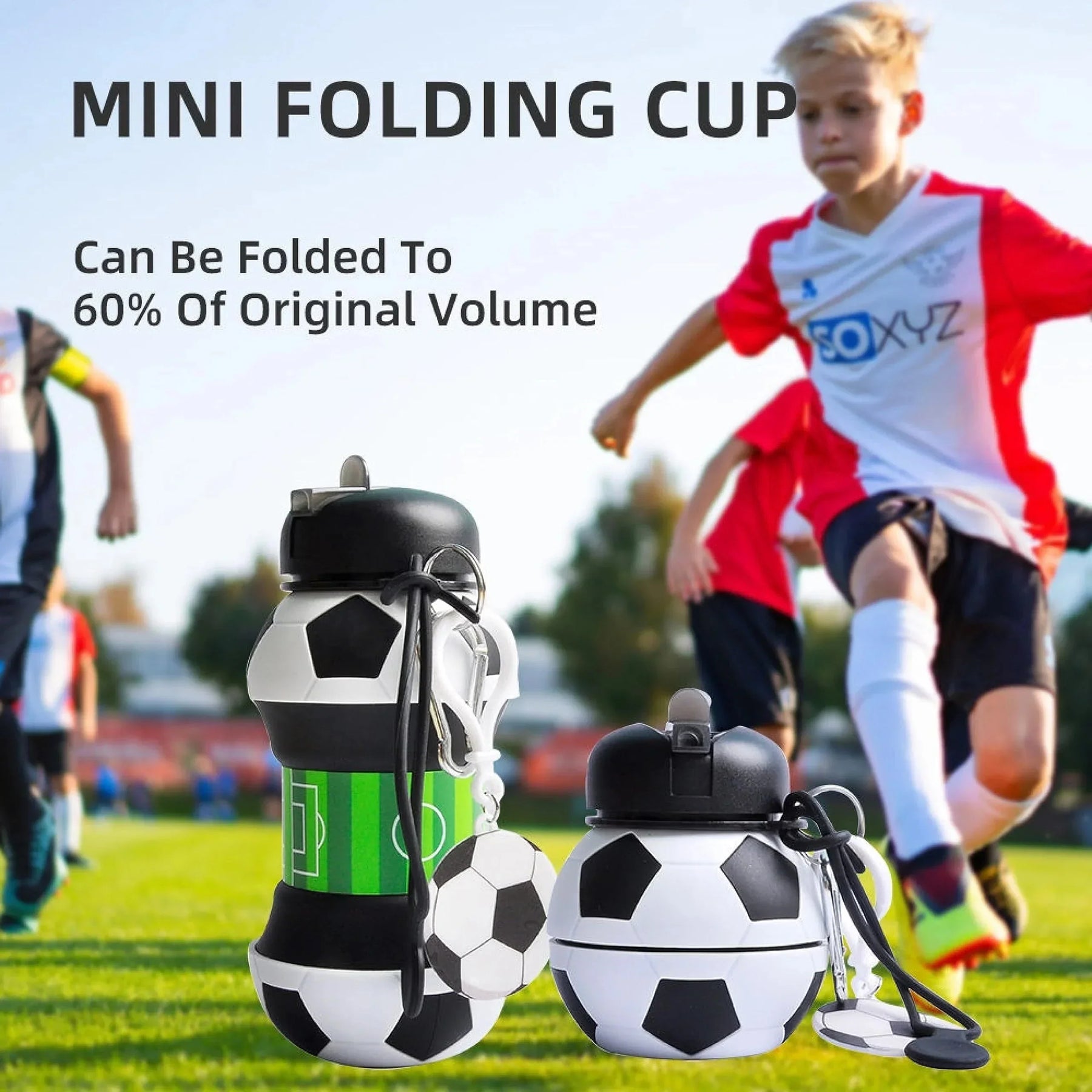 SportSip – Collapsible Sports Ball Silicone Cup