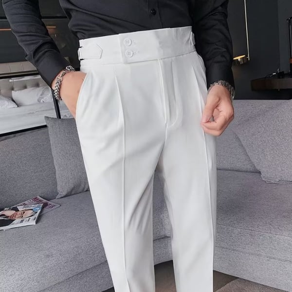UrbanStride – Plain Straight Casual Pants