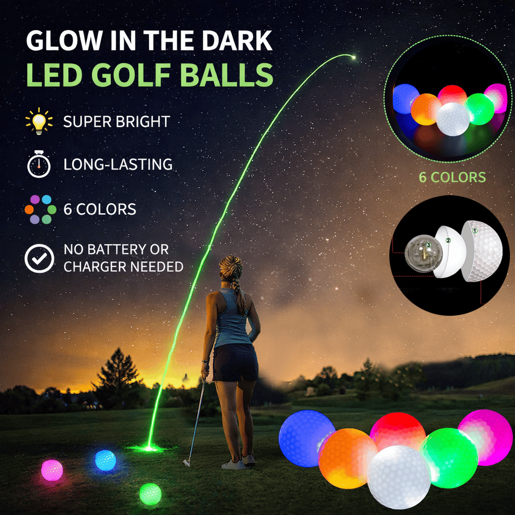 GlowDrive – LED Impact Golf Balls