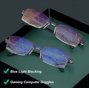 VisionGuard – Sapphire Anti-Blue Dual-Use Reading Glasses