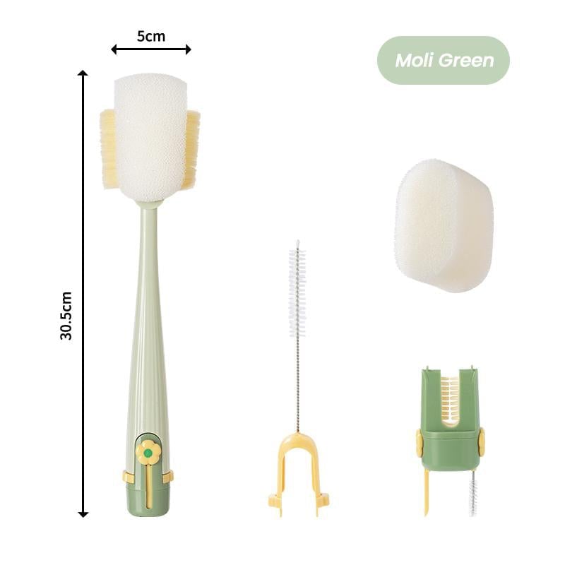 BrushPro | Versatile 5-in-1 Bottle Cleaning Brush