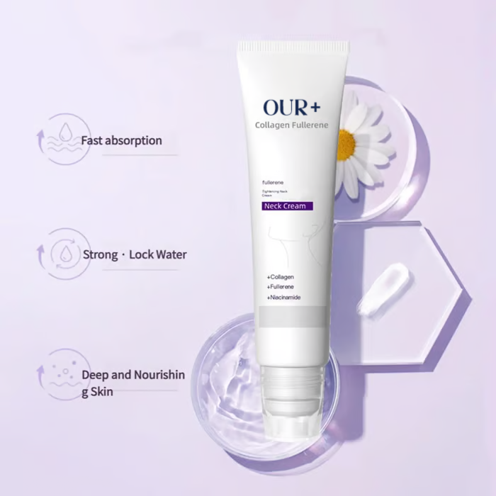 LumeNeck – Collagen & Hyaluronic Acid V-Shaped Roller Cream
