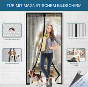 BreezeLock – Magnetic Mesh Fly Protection Door