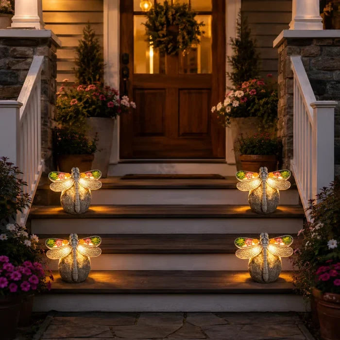 GlowWing – Solar Dragonfly Garden Light