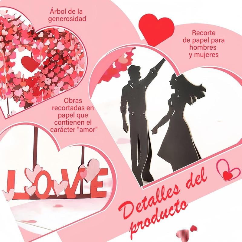 HeartTree – Romantic Surprise Pop-Up Card