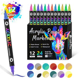 ColorCraft - Dual Tip Acrylic Marker for Precision Art