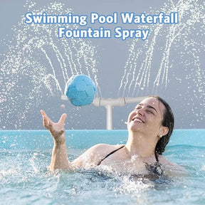 GlowRipple – Remote Controlled Solar Fountain for Pool Ambiance