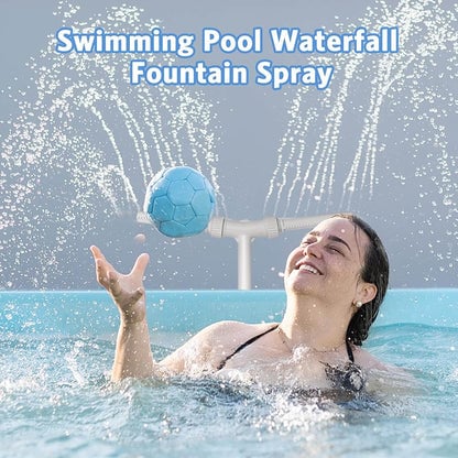 GlowRipple – Remote Controlled Solar Fountain for Pool Ambiance