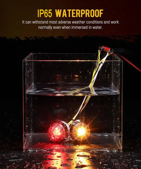 LumaSignal – 3rd Gen Amber Watermelon Side Marker Lamp