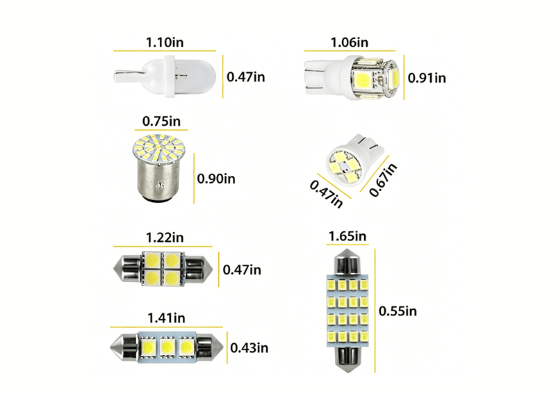 LumiDrive – 42-Piece Super Bright LED Interior Kit