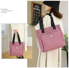 UrbanTote – Large Capacity Multi Pocket Shoulder Bag