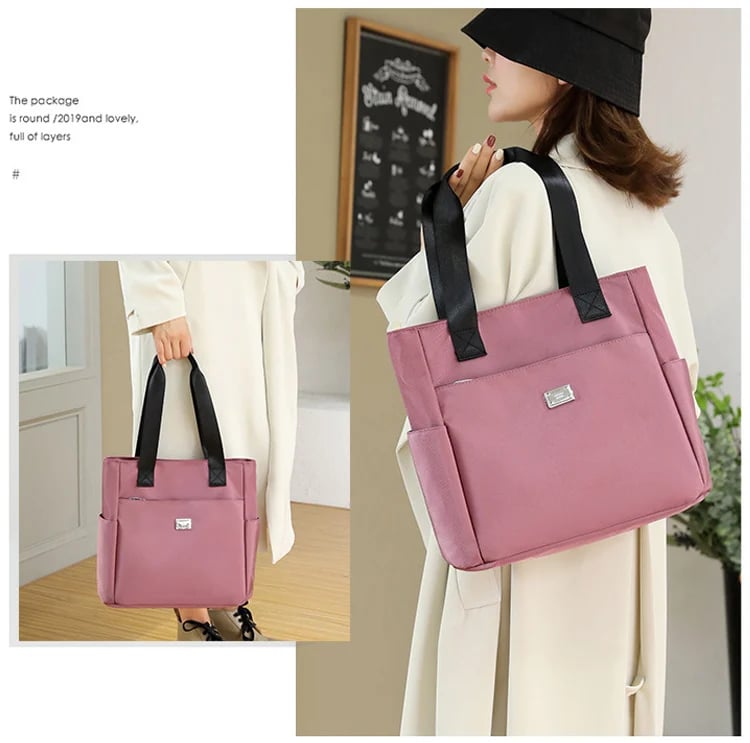 UrbanTote – Large Capacity Multi Pocket Shoulder Bag
