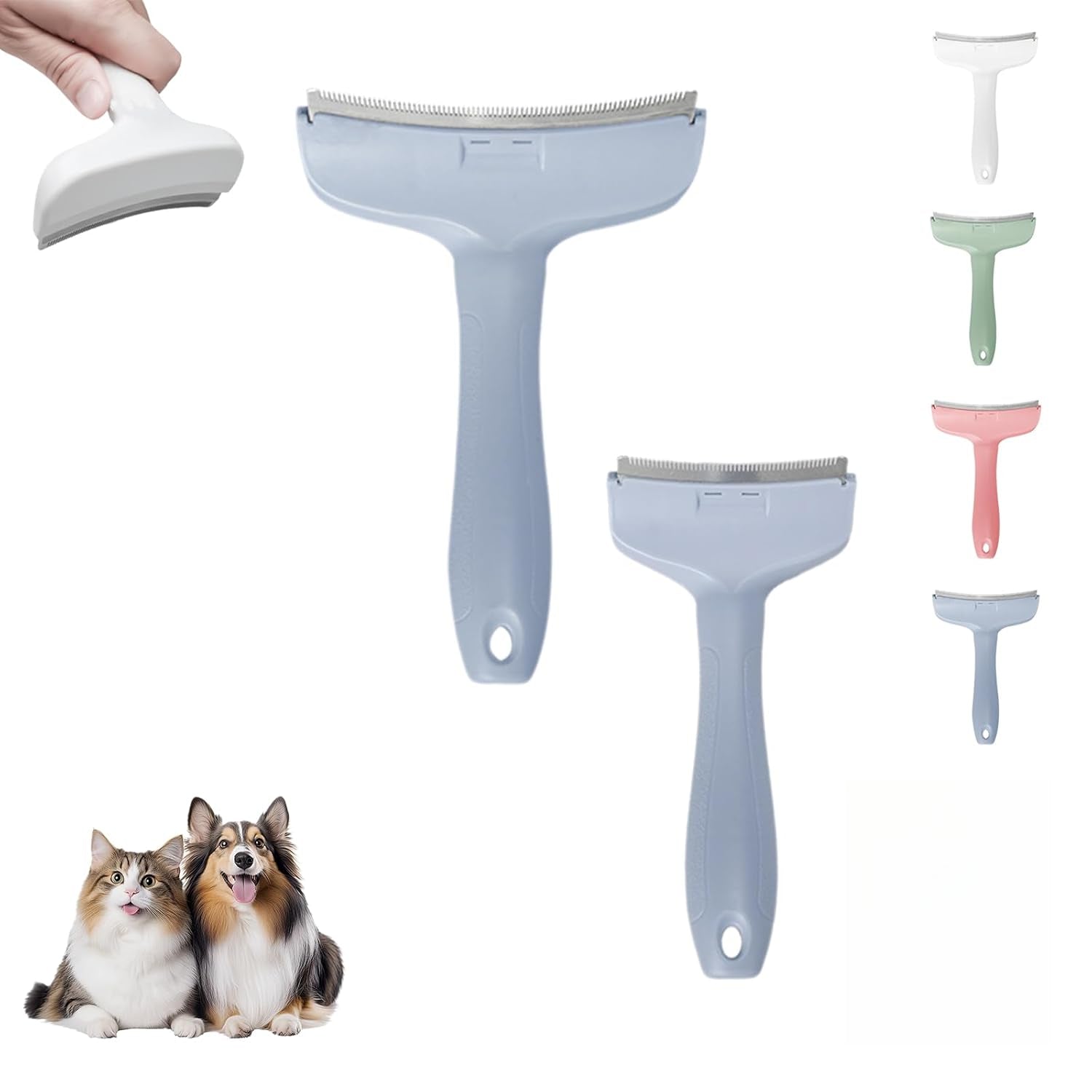 SheddyFix – V-Tooth Pet Deshedding Comb