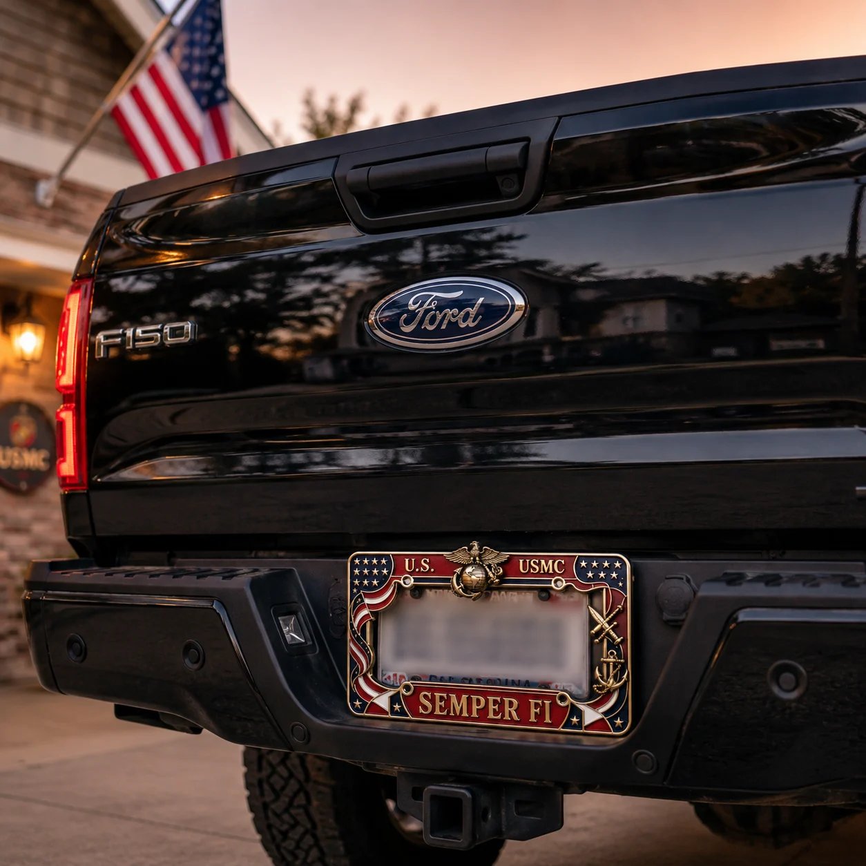 MarinePride – Semper Fi Auto Frame