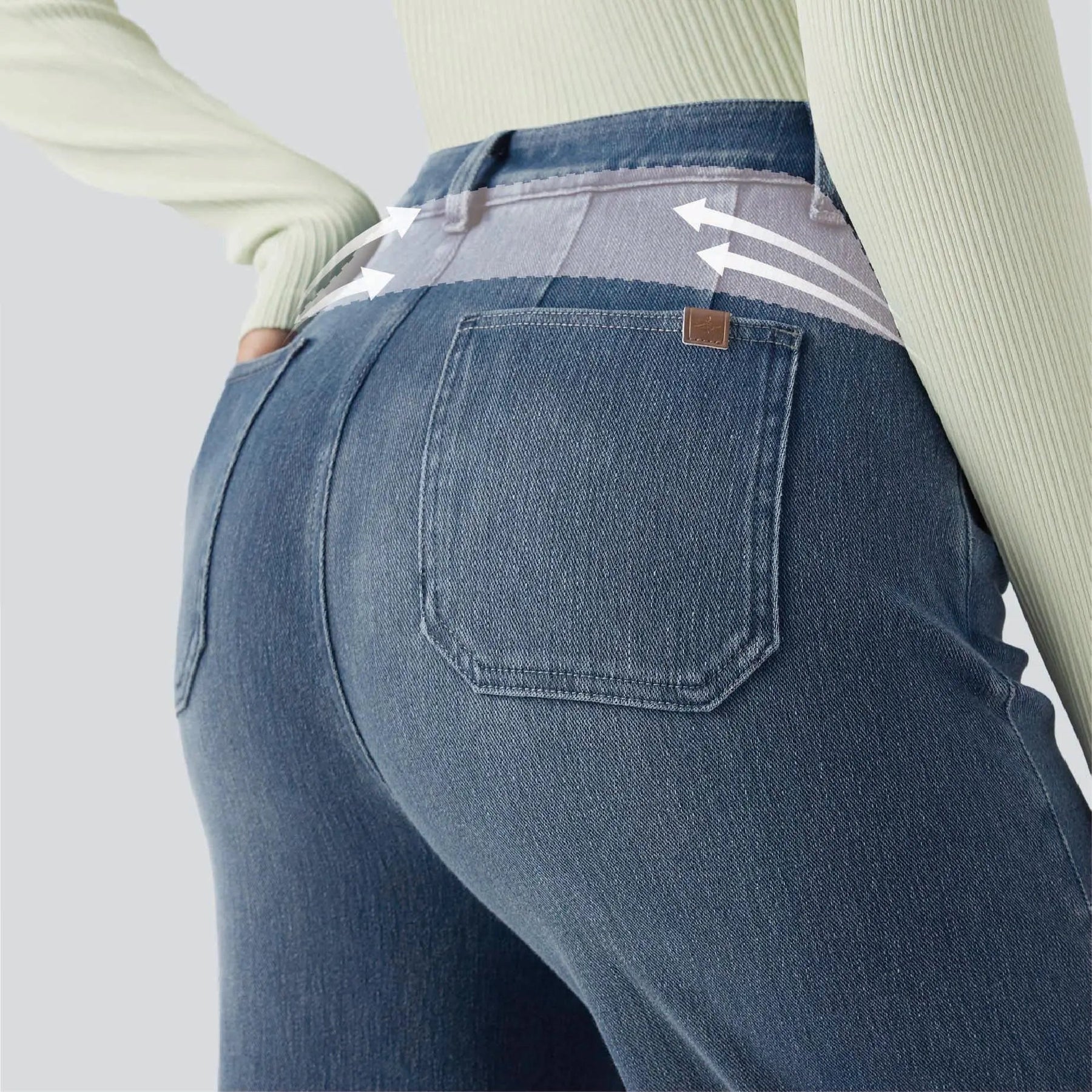 FlexCurve – High-Waisted Tummy Control Jeans