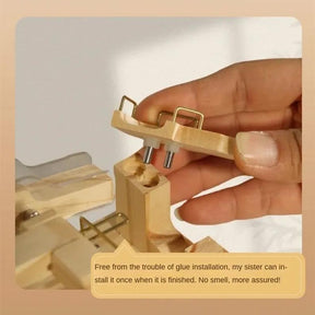 MarbleCraft – Wooden Marble Run Building Block Toy