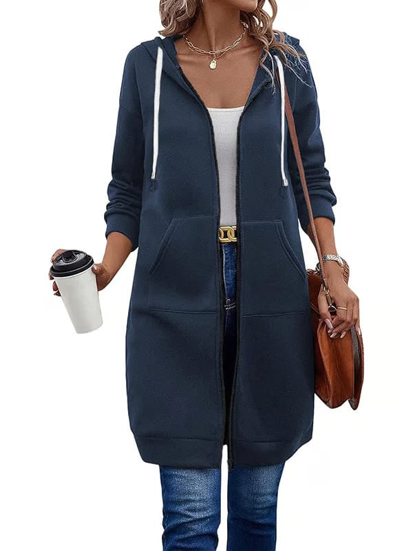 AuraWear – Comfortable Women’s Casual Polyester Hoodie
