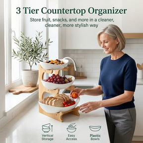 OrganiMax – 3 Tier Kitchen Counter Organizer