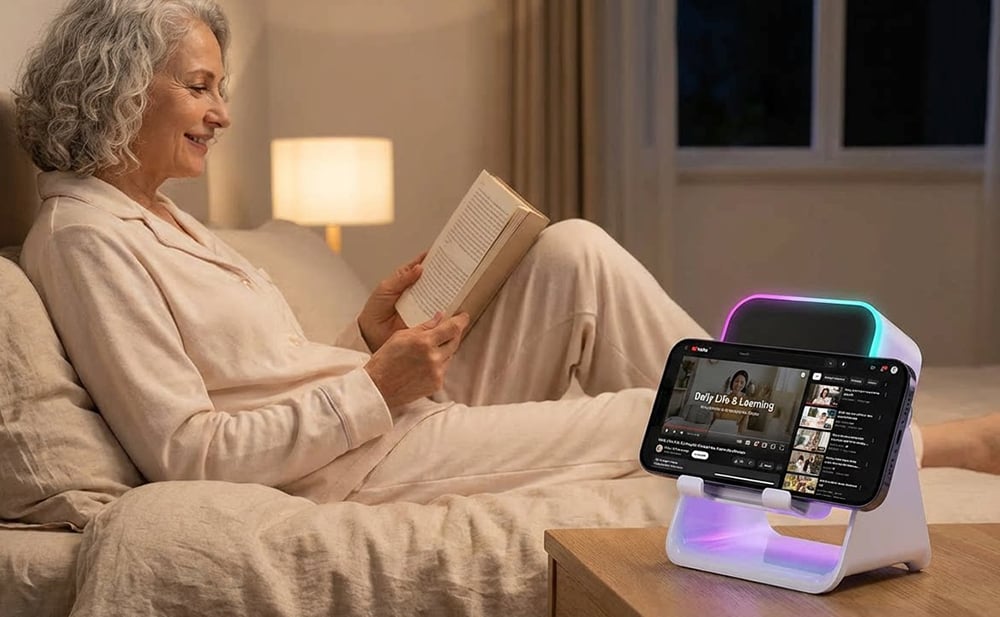 TuneStand Elite – Wireless Induction Sound Booster