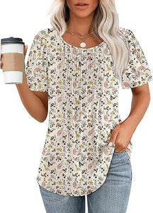 SoftMuse – Casual Dressy Summer Blouse