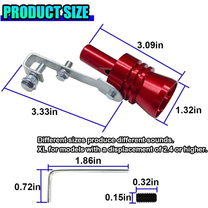 TurboTone – Car Exhaust Muffler Whistle