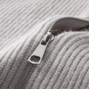 Colton Cashmere Zip Sweater | Lupi