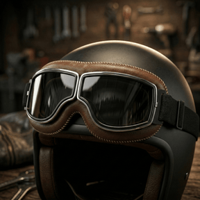 RetroRide – OTG Vintage Motorcycle Riding Goggles