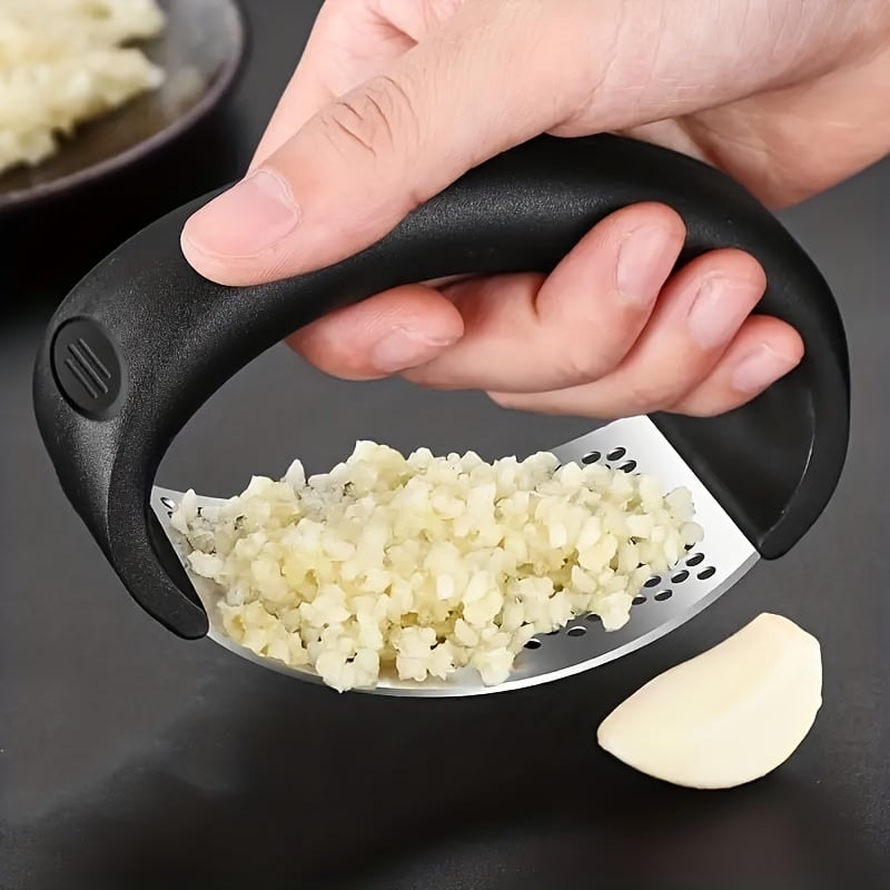 CrushCraft – Stainless Steel Garlic Mincer