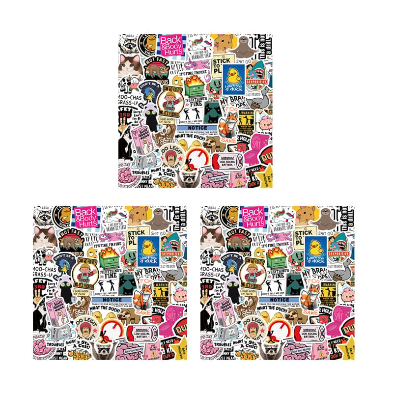 VibeCore – Funny Vinyl Graffiti Stickers