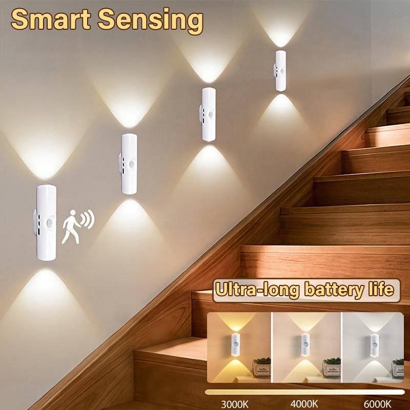 AquaGlow – SuRechargeable Smart LED Motion Sensor Ambient Light