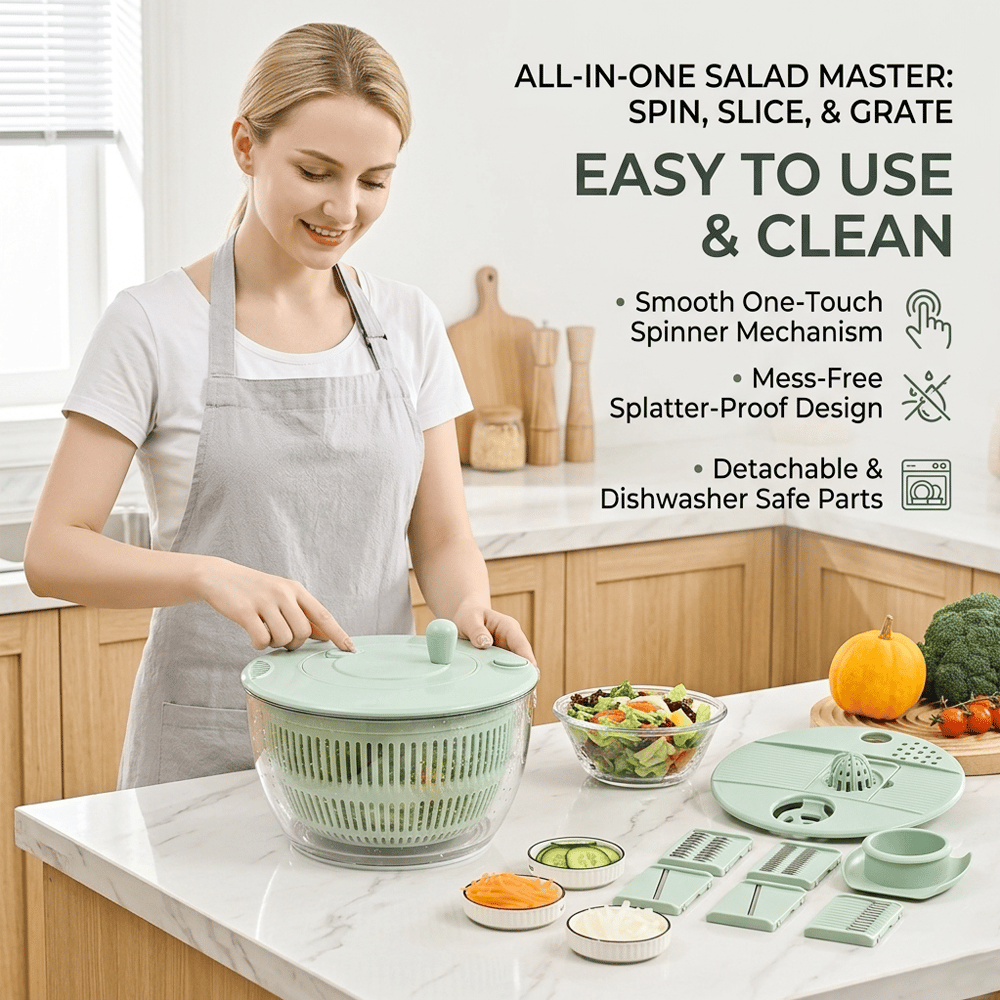 PrepMaster – All-in-One Salad Chopper Tool
