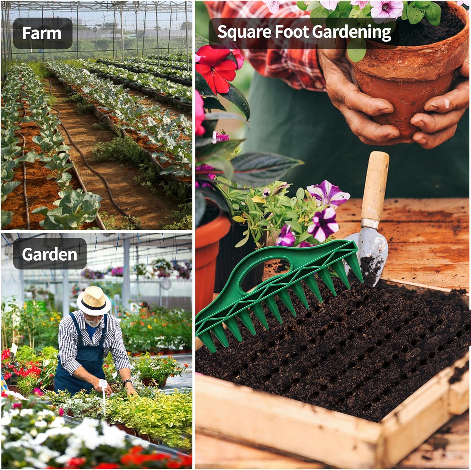 PlantEase – Professional Seed Planting Dibber Tool