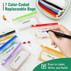 MediGuard – Waterproof Pill Pouch Organizer