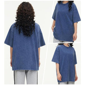 Oversoul – Relaxed Fit Acid Wash Tees