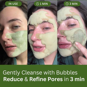 HerbaGlow – Holy Basil Bubble Deep Cleansing Mask
